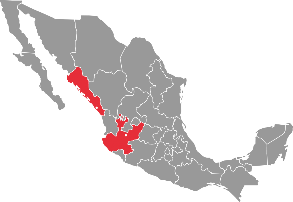 mapa mexico